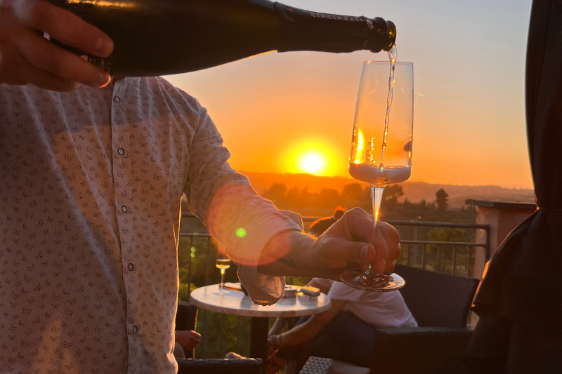 sunset prosecco sunsetbar